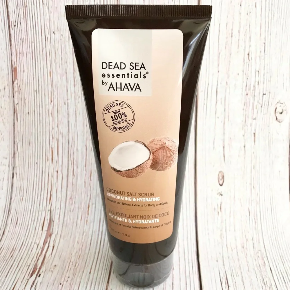 Coconut Salt Scrub Dead Sea Essentials by Ahava